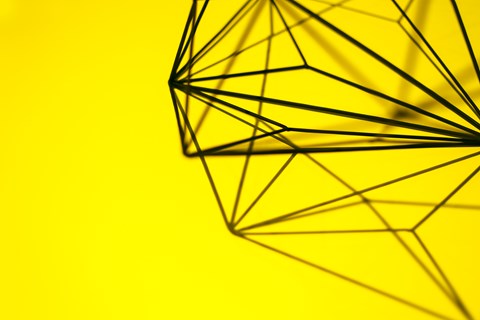 Yellow Metal Design Decoration